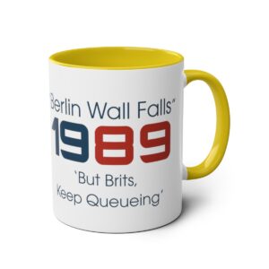 1989 ‘Berlin Wall’ 11oz Two-Tone Ceramic Mug