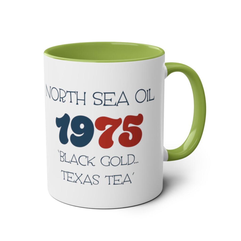 1975 ‘North Sea’ 11oz Two-Tone Ceramic Mug