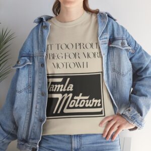'Motown' Retro UK Decades Unisex Cotton T-shirt
